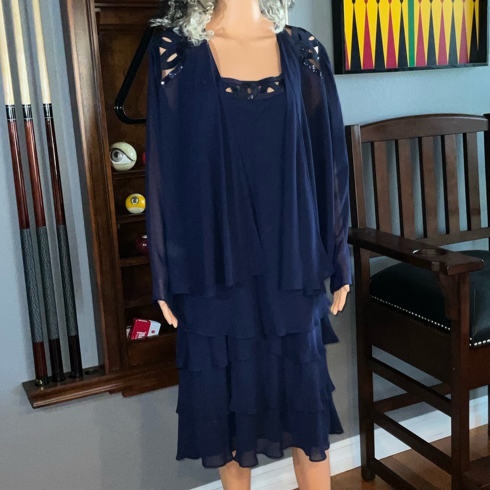 Ignite Evenings of New York dress. Worn as mother of bride dress